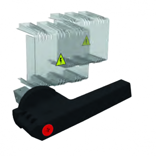 Рукоятка OptiSwitch DI-F-3 с защитным экраном КЭАЗ 369420 Рукоятка OptiSwitch DI-F-3 с защитным экраном КЭАЗ 369420