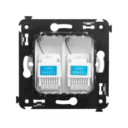 Розетка телефонная 2-м СП Avanti "Белое облако" RJ12 DKC 4400314 фото 3 Розетка телефонная 2-м СП Avanti "Белое облако" RJ12 DKC 4400314 фото 3
