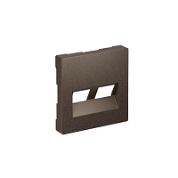 Накладка двойная AtlasDesign для информационных функций типа Keystone мокко SE ATN000690