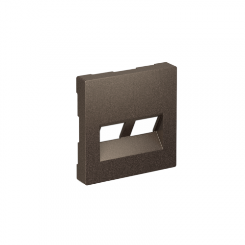 Накладка двойная AtlasDesign для информационных функций типа Keystone мокко SE ATN000690 Накладка двойная AtlasDesign для информационных функций типа Keystone мокко SE ATN000690