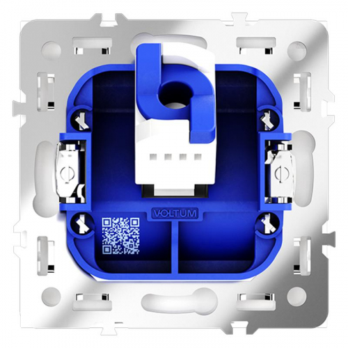 Розетка компьютерная 1-м СП S70 RJ45 кат.6 механизм кашемир Voltum VLS060103 фото 4
