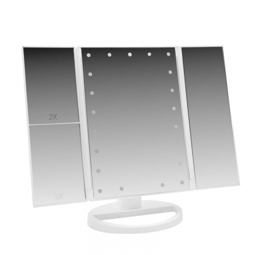Зеркало M145-SL C01 с LED подсветкой 1x дневной свет 5Вт 4хLR6 бел. Camelion 14006 фото 11 Зеркало M145-SL C01 с LED подсветкой 1x дневной свет 5Вт 4хLR6 бел. Camelion 14006 фото 11