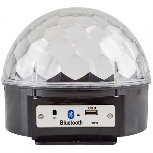 Лампа светодиодная "Диско-шар" 6Вт 6LED RGB 230В IP20 с пультом ДУ и Bluetooth Neon-Night 601-257 фото 4 Лампа светодиодная "Диско-шар" 6Вт 6LED RGB 230В IP20 с пультом ДУ и Bluetooth Neon-Night 601-257 фото 4