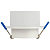 Светильник декоративный DK106 WH MR16 GU5.3 встраив. бел. ЭРА Б0058426