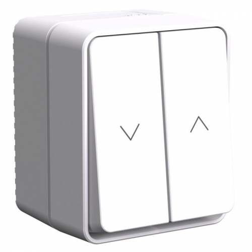 Выключатель для жалюзи 2-кл. ОП AtlasDesign PROFI 10А IP54 бел. SE ATN540119
