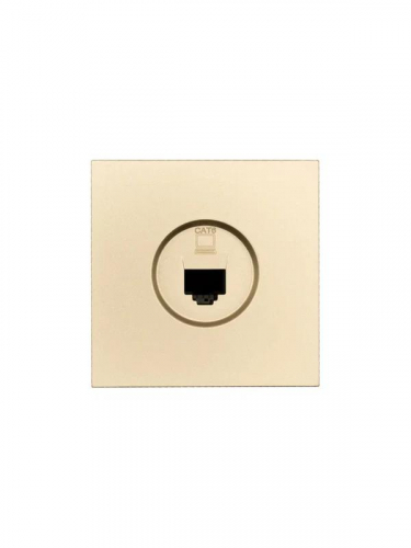 Розетка компьютерная 1-мест. СП ZIMA IP20 зол. LEZARD 704-3688-140 Розетка компьютерная 1-мест. СП ZIMA IP20 зол. LEZARD 704-3688-140