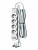 Удлинитель 4х3м с заземл. 10А IP20 USB type-Aх2 + type-C 2500Вт 220В ПВС 3х1 с выкл. бел. КОСМОС YKsm3m4g-Z-VU10А-W