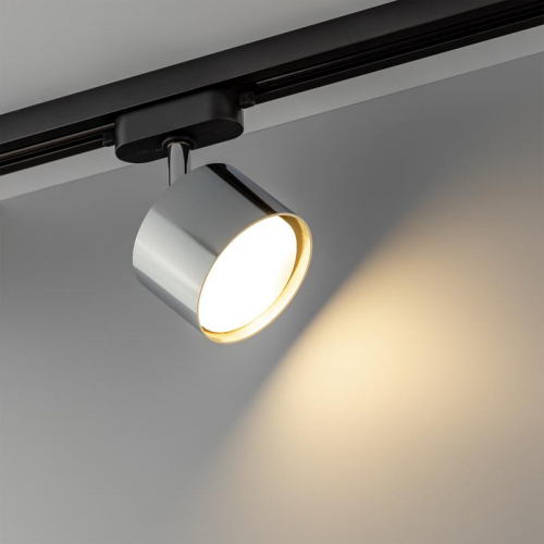 Светильник трековый ARTLINE поворотный 85х85х55мм. GX53 230В алюм. 4кв.м хром. Ritter 59859 0 фото 2