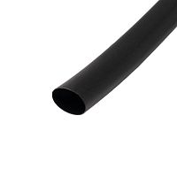 Трубка термоусадочная PTT 12/6-100-20 BL (ТУТнг 12/6) 1м черн. (уп.20шт) JazzWay 5076204