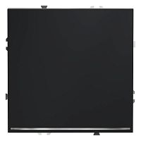 Переключатель проходной 1-кл. СП S70 10А с подсветкой механизм графит Voltum VLS010407