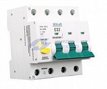 Выключатель автоматический дифференциального тока АВДТ 3Р+N 16А 100мА тип AC С ДИФ-103 6кА SchE 16217DEK