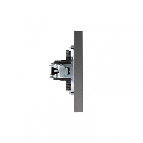 Розетка СП STRONG HDMI IP20 графит Kranz KR-78-0730-6 фото 4