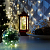 Фонарь декоративный Дед Мороз 1LED тепл. бел. 1.5Вт IP20 эффект снегопада с подсветкой Neon-Night 501-062