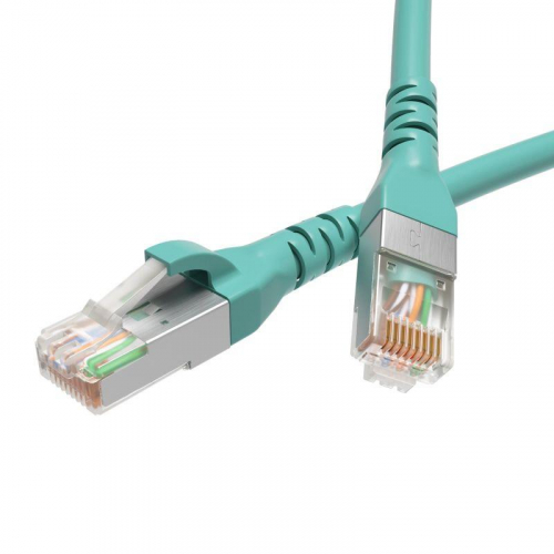 Патч-корд экранированный CAT6A S/FTP 4х2 LSZH 3м бирюз. DKC RN6ASF4530AQ Патч-корд экранированный CAT6A S/FTP 4х2 LSZH 3м бирюз. DKC RN6ASF4530AQ