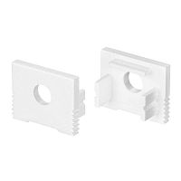 Заглушка SL-SLIM-H13M WHITE с отверстием пластик Arlight 037538