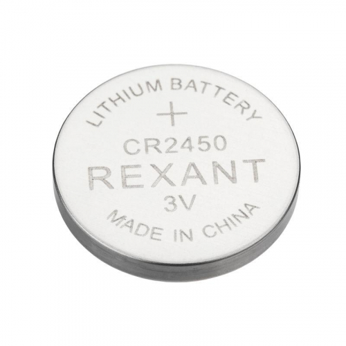 Элемент питания литиевый CR2450 3В (блист.5шт) Rexant 39-1110 фото 3