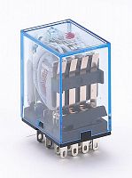 Реле промежуточное ПР-102 5А 220В AC 4 конт. с LED-индикацией DEKraft 23225DEK