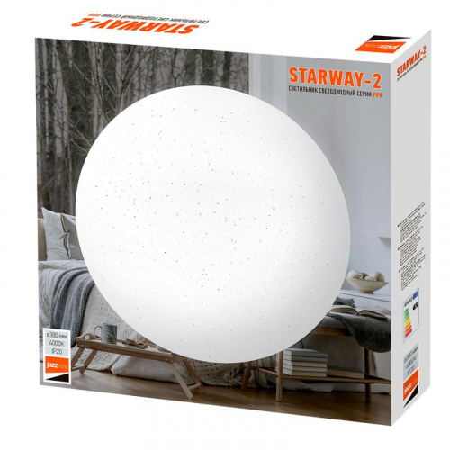 Светильник светодиодный декоративный PPB Starway-2 36Вт 4000К IP20 d380х65 настенно-потолочный бытовой JazzWay 5025516 фото 7