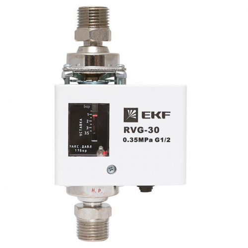 Реле перепада давления RVG-30-0.35-2 (0.35 МПа) EKF RVG-30-0.35-2 фото 4