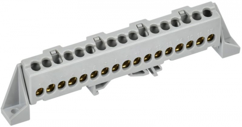 Шина L "фаза" в комб. изол. "Стойка" 6х9-17-Ср TEKFOR IEK TF-NN10-17-DP-K03 Шина L "фаза" в комб. изол. "Стойка" 6х9-17-Ср TEKFOR IEK TF-NN10-17-DP-K03