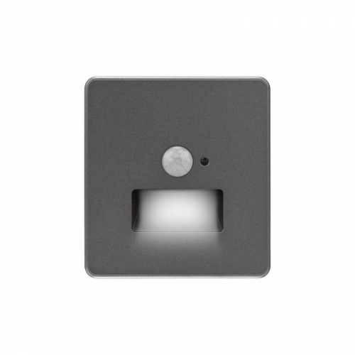 Подсветка ROUND MIELE СП настен. для ног титан Kranz KR-78-0727-2 Подсветка ROUND MIELE СП настен. для ног титан Kranz KR-78-0727-2