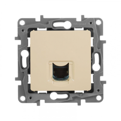 Розетка компьютерная СП Etika RJ45 кат.6 UTP сл. кость IEK 672353 фото 3