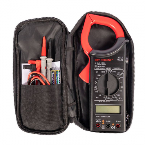 Клещи токовые цифровые "PROLINE" KT 266F КВТ 79133 фото 5