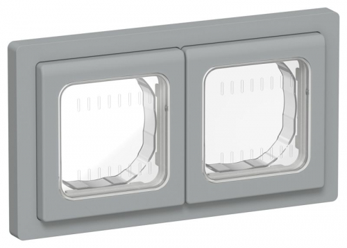 Рамка 2-м СП FLITE Рпро-2-55-ФлС IP55 сер. IEK FI-M20-32-55-K03 Рамка 2-м СП FLITE Рпро-2-55-ФлС IP55 сер. IEK FI-M20-32-55-K03