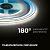 Лента светодиодная 24В 12Вт/м COB 320диод/м IP20 1000лм/м CRI90+ дневной бел. 4000К (уп.5м) Apeyron 00-382