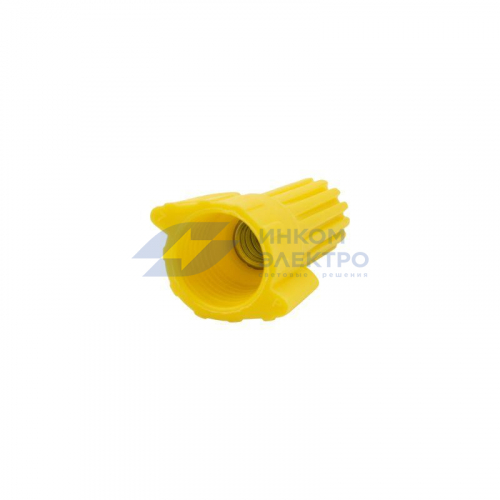 Зажим соединительный изолирующий с лепестками СИЗ-11 d9.8мм 1-8.5кв.мм желт. (уп.100шт) Rexant 08-0750 фото 3
