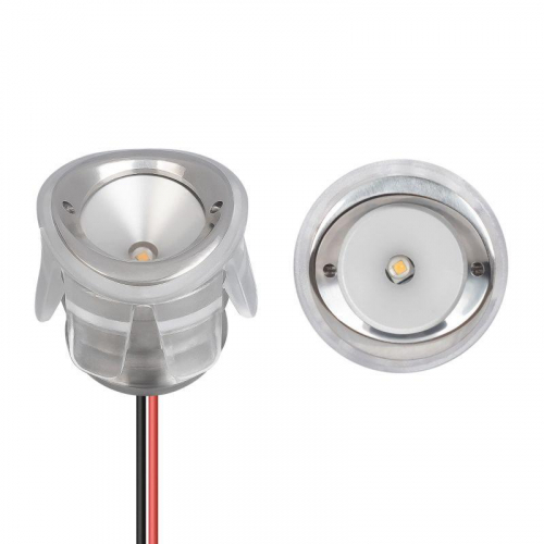Светильник ALT-LODESTAR-HANDRAIL-R27-1.5W Warm3000 SL 70deg 12-24В 1.5Вт 3000К IP67 ландшафтный метал. Arlight 043668