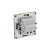 Розетка силовая KANT 2P+E защ. шторки ванильн. марципан DKC 7015003