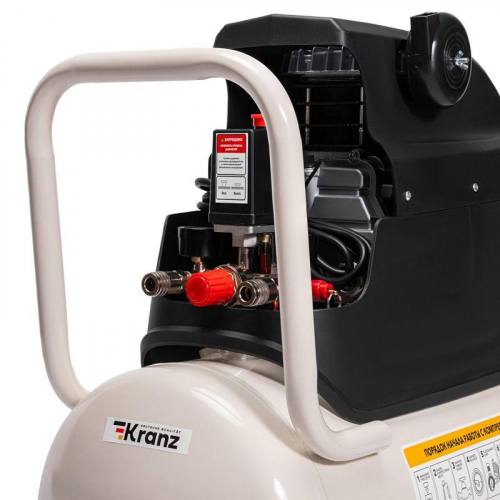 Компрессор воздушный KR-1500/50 1500Вт 280л/мин 50л Kranz KR-16-1152 фото 11