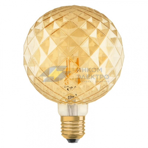Лампа светодиодная филаментная 1906LED PINE 4.5W/825 FIL E27 230В OSRAM 4058075092037
