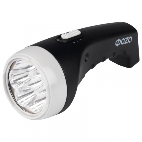 Фонарь аккумуляторный ручной AccuF2-L07-bk 7LED 2 режима: 100проц./25проц. аккум. 0.4А.ч выдвижная вилка индикатор зарядки черн. ФАZА 5000810 Фонарь аккумуляторный ручной AccuF2-L07-bk 7LED 2 режима: 100проц./25проц. аккум. 0.4А.ч выдвижная вилка индикатор зарядки черн. ФАZА 5000810