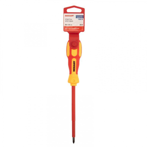 Отвертка "Электрика" PH1 125мм REXANT 12-4717 фото 6