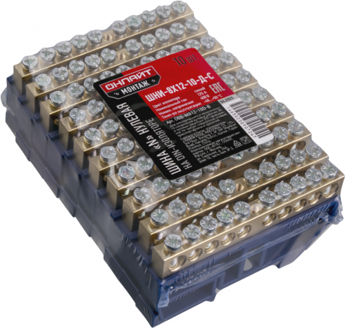 Шина нулевая 90 724 OBB-M812-10D-B на DIN-изоляторе ОНЛАЙТ 90724 фото 2 Шина нулевая 90 724 OBB-M812-10D-B на DIN-изоляторе ОНЛАЙТ 90724 фото 2