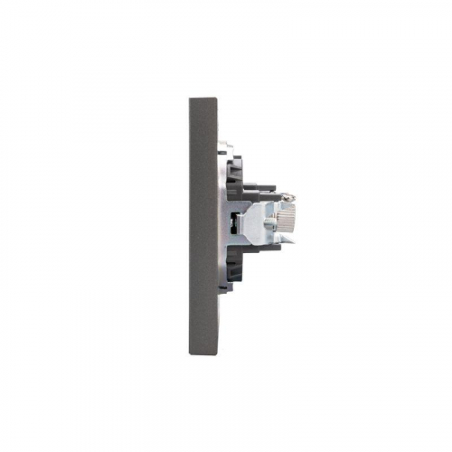 Розетка СП STRONG MIELE TV графит Kranz KR-78-0723-6 фото 2 Розетка СП STRONG MIELE TV графит Kranz KR-78-0723-6 фото 2