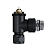 Набор термостатический угловой Design Pro 15мм М30х1.5 черн. Royal Thermo НС-1646650
