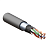 Кабель витая пара F/UTP кат.5E 4 пары 24 AWG solid внешн. LDPE черн. (м) TERACOM PRO EKF TRP-5EFTP-04PE-BK-OUT3
