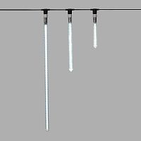 Гирлянда светодиодная "Сосулька" 1м 120LED бел. 8Вт IP65 E27 230В Neon-Night 256-163