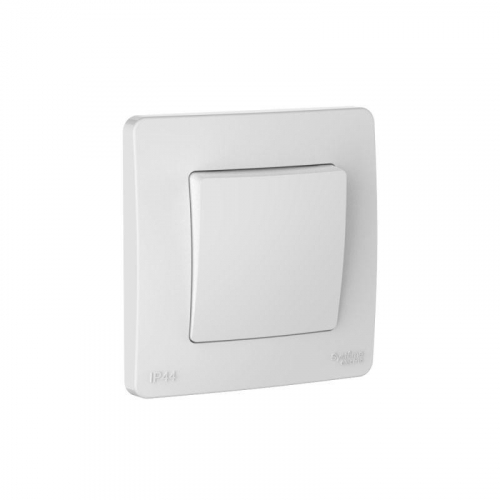 Переключатель 1-кл. СП Blanca 10А IP44 (сх.6) 250В бел. SE BLNVS410601 Переключатель 1-кл. СП Blanca 10А IP44 (сх.6) 250В бел. SE BLNVS410601