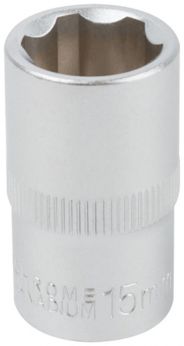 Головка шестигранная CrV 1/2дюйм 15мм FIT 62045 фото 2 Головка шестигранная CrV 1/2дюйм 15мм FIT 62045 фото 2