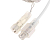 Гирлянда светодиодная "Нить" 10м 75LED бел. 1.7Вт 230В IP44 эффект мерцания провод прозр. Neon-Night 305-525