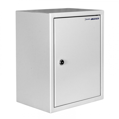 Корпус ЩМП-1 400х310х220 IP31 с монтажн. панелью метал. PRIZMA TOKOV ELECTRIC TKE-PZ-MPB31-1