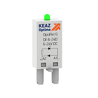 Модуль дополнительный для реле OptiRel G RC-6-220D КЭАЗ 330361