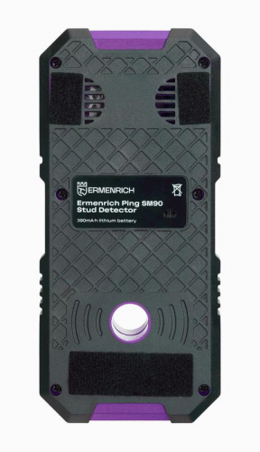 Детектор скрытой проводки Ping SM90 фиолет. Ermenrich 83842 фото 5