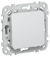 Выключатель проходной 1-кл. СП FLITE ВС61-1-0-ФлЖ 10А механизм жемчуж. IEK FI-V12-0-10-1-K36