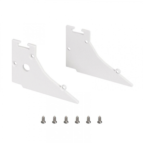 Заглушка FANTOM-W45-BEVEL WHITE металл Arlight 039954 Заглушка FANTOM-W45-BEVEL WHITE металл Arlight 039954