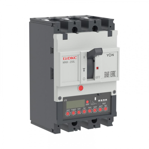 Выключатель автоматический 3P 250А 70кА pro MNX250L при AC415V расцепитель ETE YON MNX250L3PETE0250 Выключатель автоматический 3P 250А 70кА pro MNX250L при AC415V расцепитель ETE YON MNX250L3PETE0250